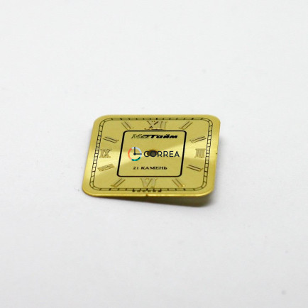 Циферблат для годинника МакТайм золотистий CMT-010 - 6